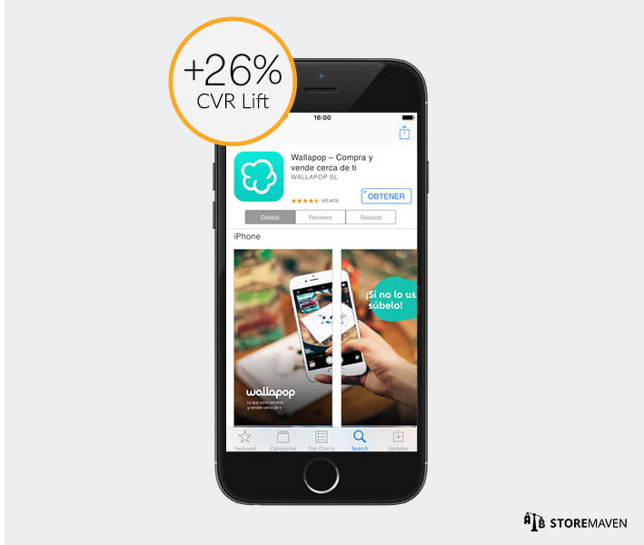 How Wallapop Increased App Install Conversion Rates by More Than 26% - 6