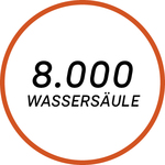 Vodní sloupec: 8000 mm