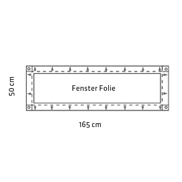 Jurten-Fensterplanen