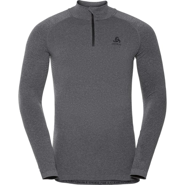 Herren BL TOP Turtle neck l/s half zip PERFORMANCE