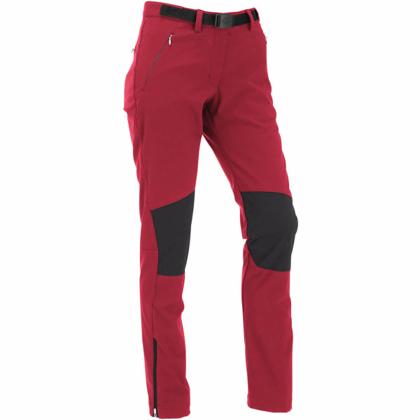 Damen Softshell Trekkinghose Peak Perle