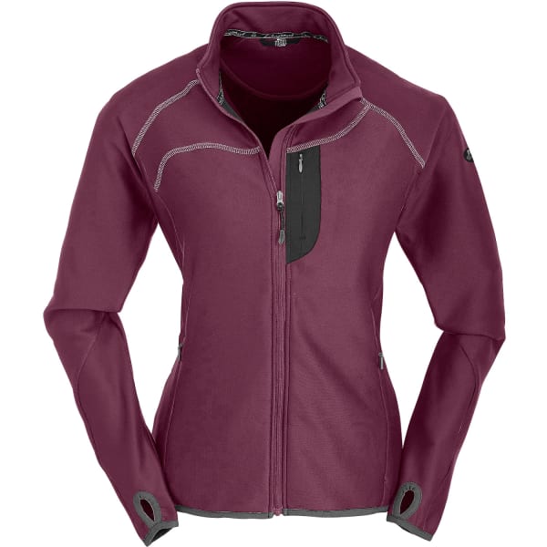 Damen Stretch-Fleecejacke Wasserkuppe