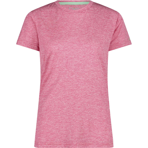 Damen T-Shirt Melange