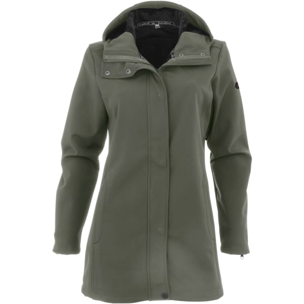 Damen Softshell-Mantel Tällistock XT mit Kapuze