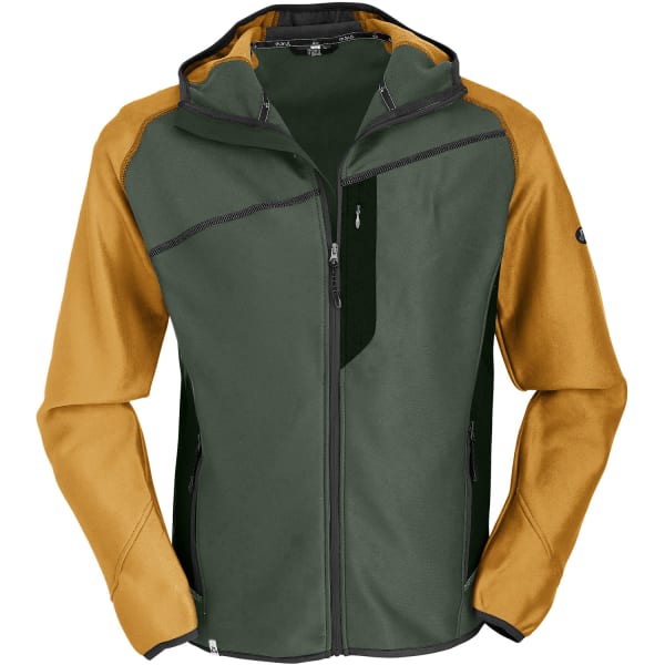 Herren Stretchfleecejacke Taufstein II mit Kapuze