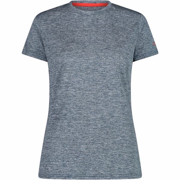 Damen T-Shirt Melange