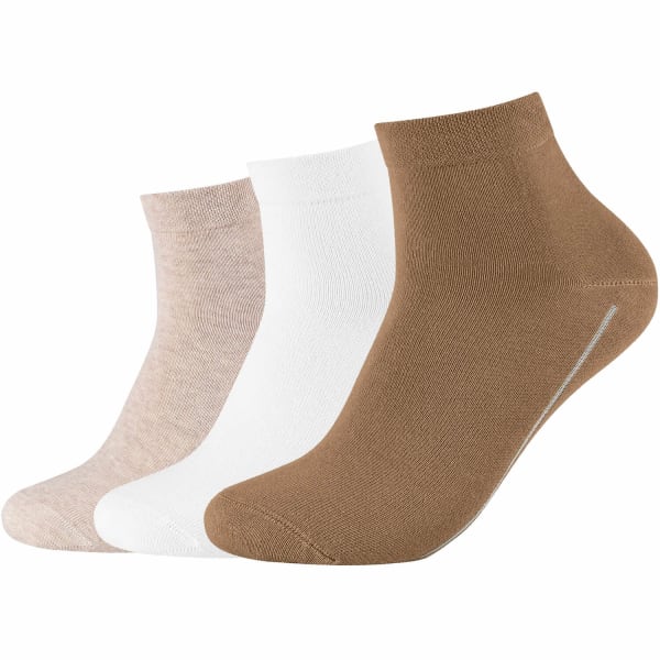 Unisex Socken ca-soft Quarter, Dreierpack