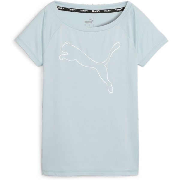 PUMA Damen Shirt Train Favorite Jersey Cat