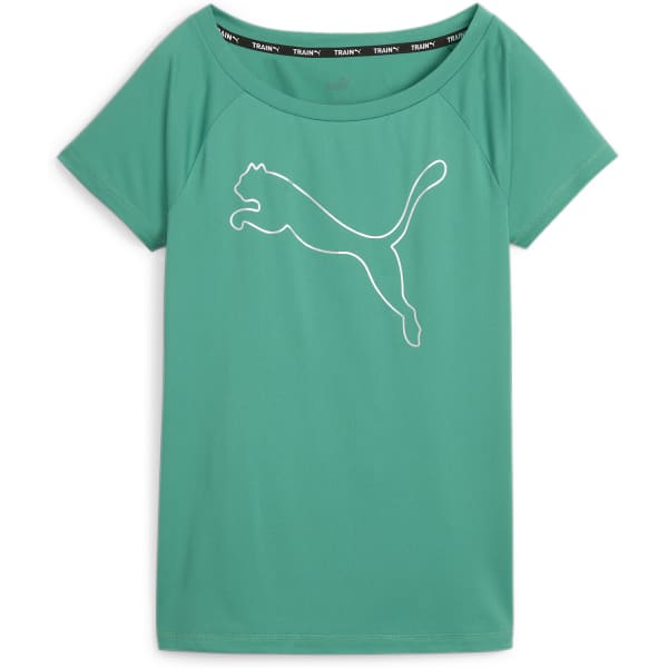 PUMA Damen Shirt Train Favorite Jersey Cat