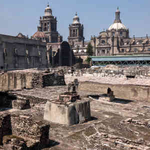 Templo Mayor ruins, Mexico City