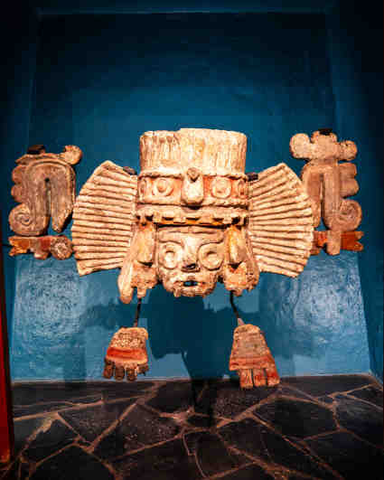 Brazier of Tlaloc, god of rain, water and fertility