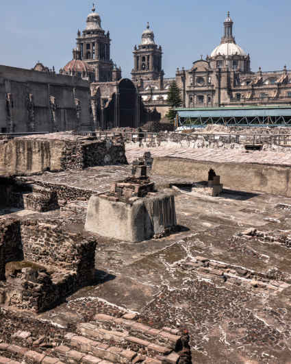 Templo Mayor ruins, Mexico City