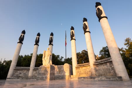 Monumento a Los Niños Héroes, Chapultepec Park, Mexico City
