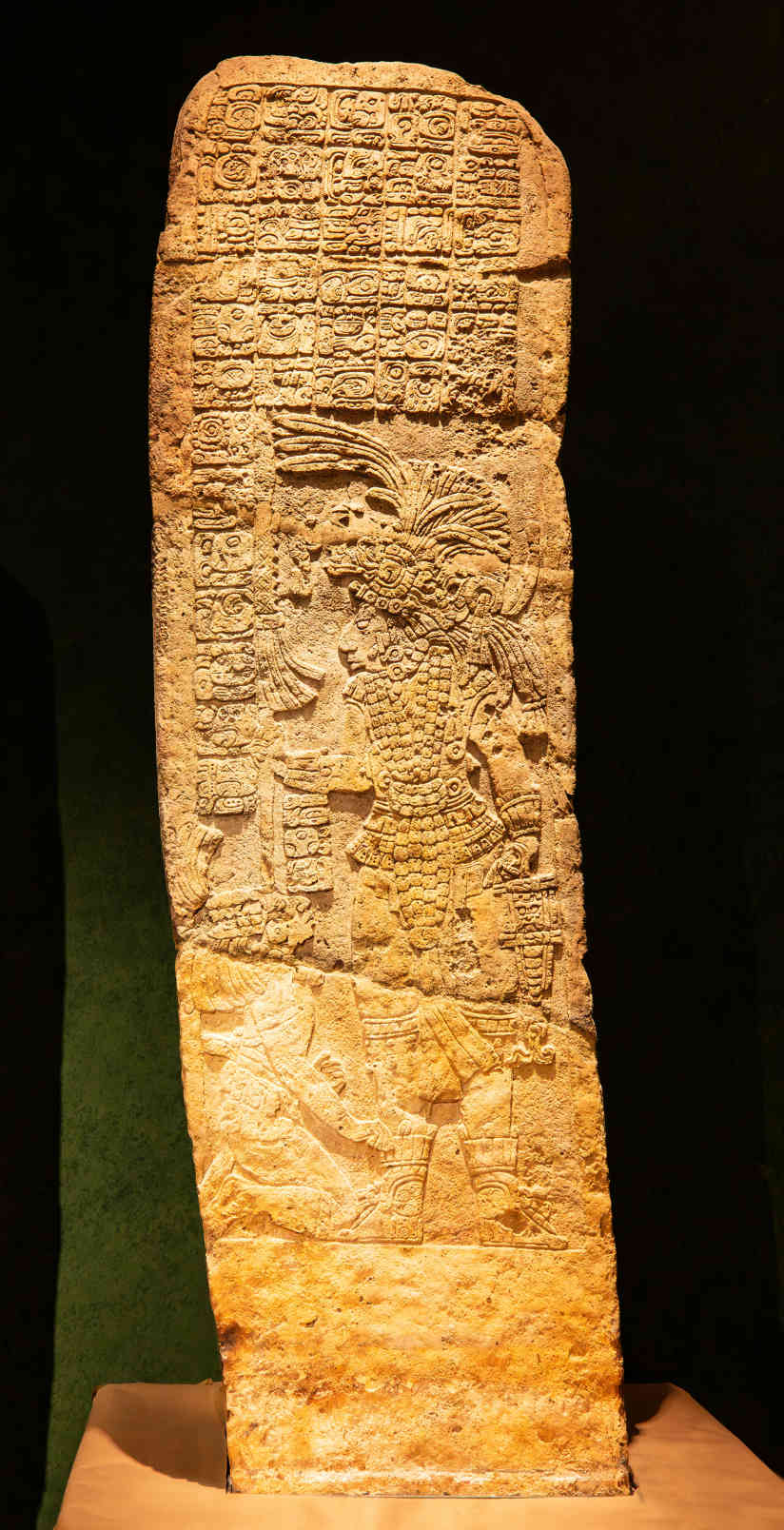Mayan stone slab from Chiapas, National Museum of Anthropology