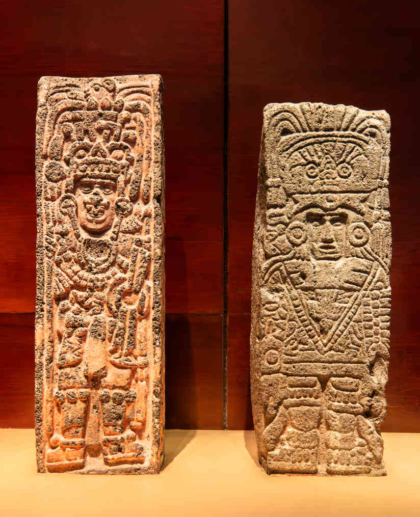 Toltec warrior sculpture, National Museum of Anthropology