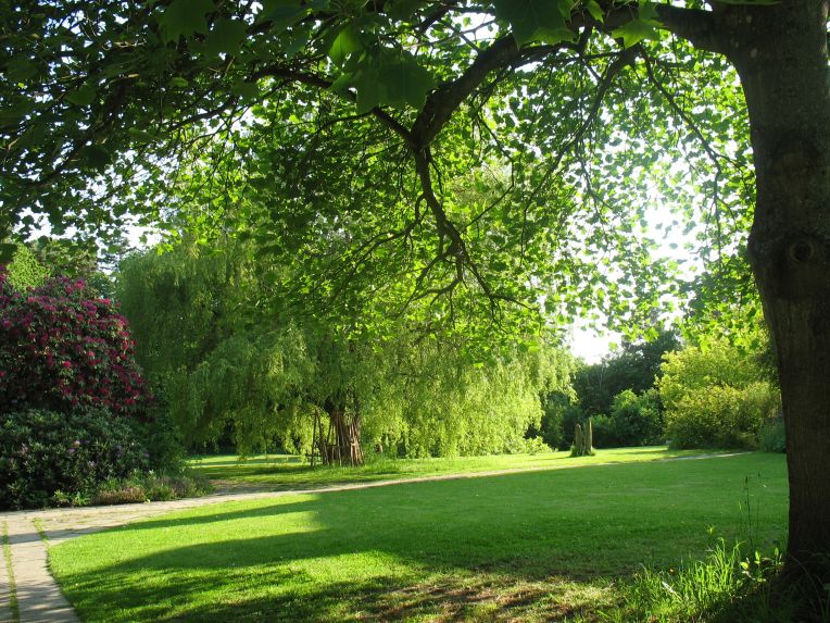 Emerson College gardens