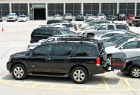 Nissan Armada with StowAway Max Hitch Cargo Carrier