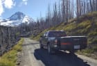 Toyota Pick-up StowAway Max Hitch Mount Cargo Carrier at Mt. Hood