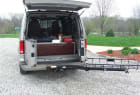 GMC Van with StowAway Cargo Rack