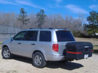 Honda Pilot with StowAway MAX Hitch Cargo Carrier