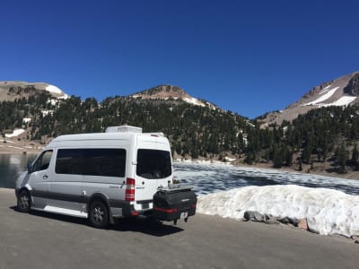 Sprinter Van with StowAway Max Cargo Box