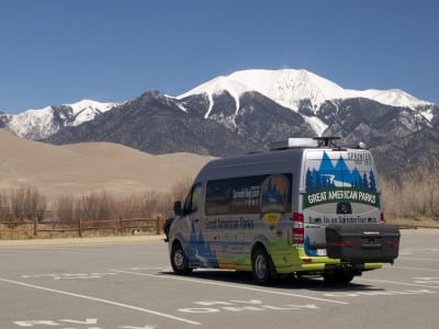 Great American Parks Sprinter Tour Van with StowAway Max Cargo Box