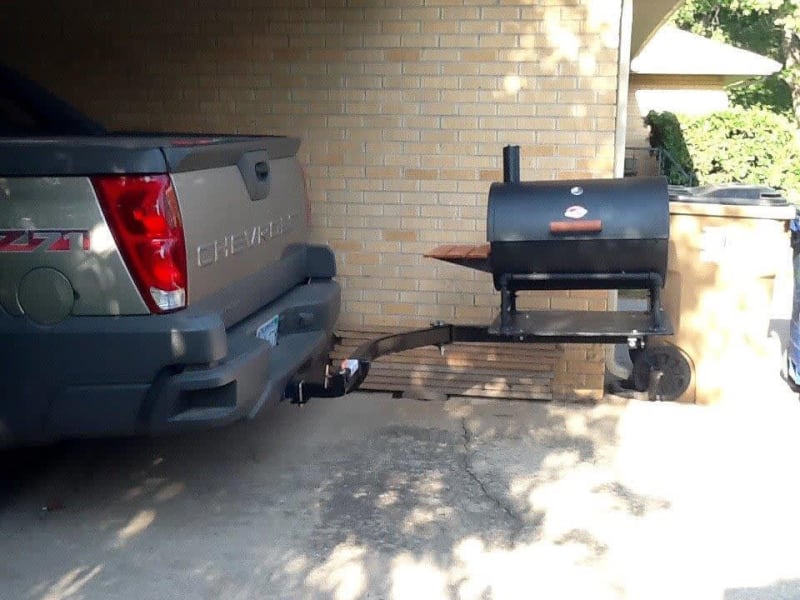 StowAway Swingaway frame on Chevy Truck