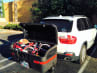 BMW X5 SAV StowAway Max Cargo Box on Golf Trip