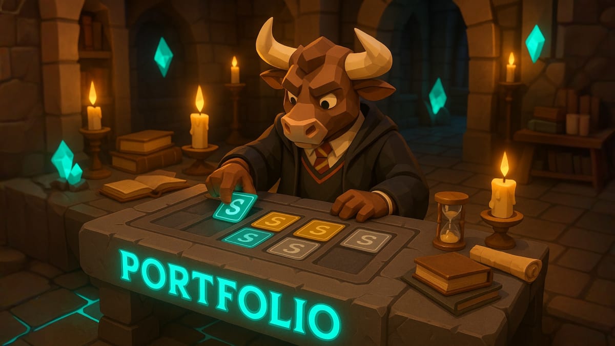 Low-poly Stoxcraft “video coming soon” style lesson card, representing upcoming financial markets content and guided learning.