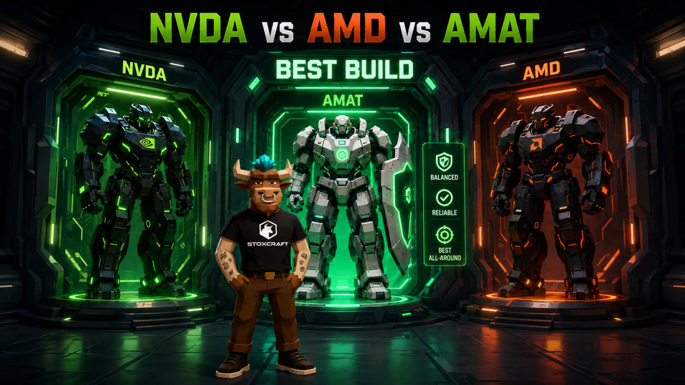 NVDA vs AMD vs AMAT: Best Chip Stock Build for 2026