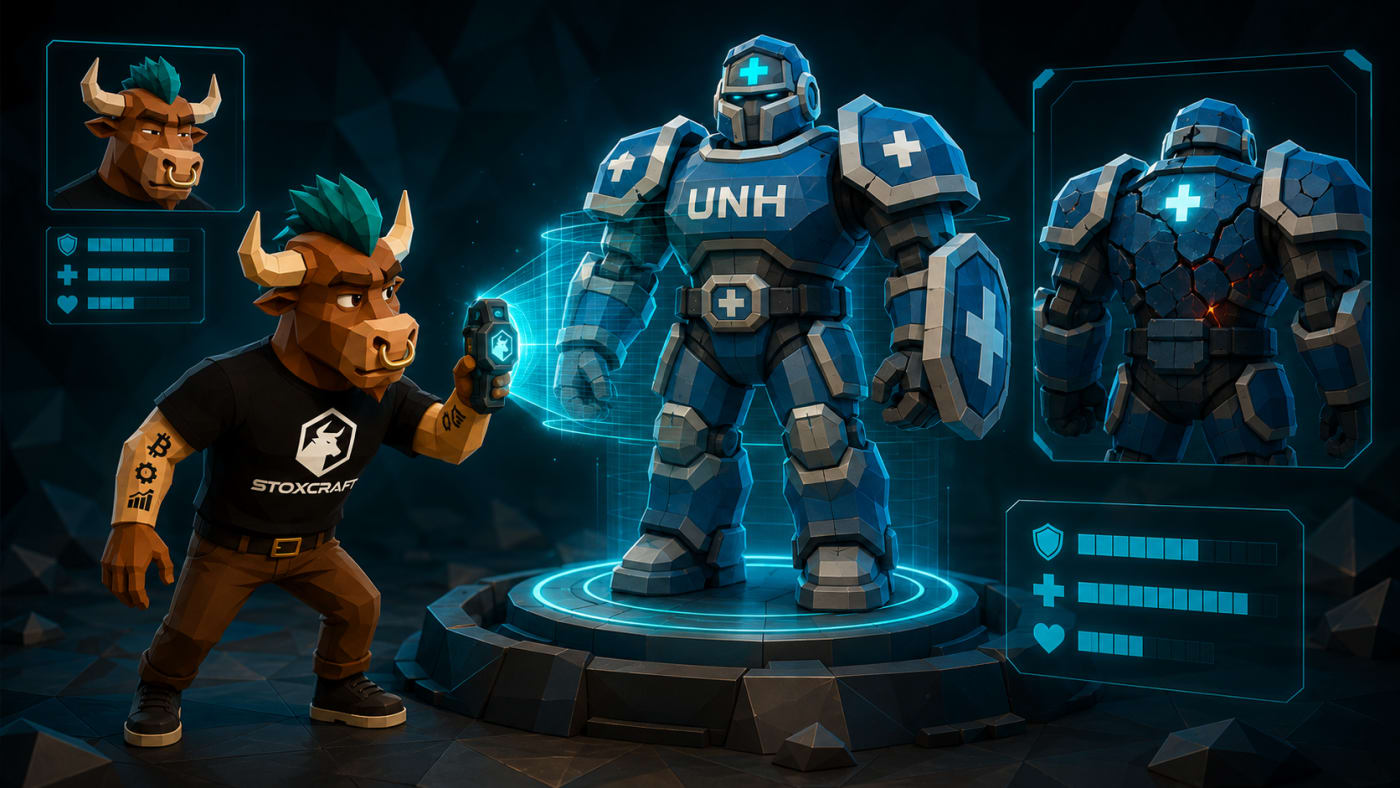 Toroshi scanning UNH healthcare mech before earnings — Stoxcraft score analysis