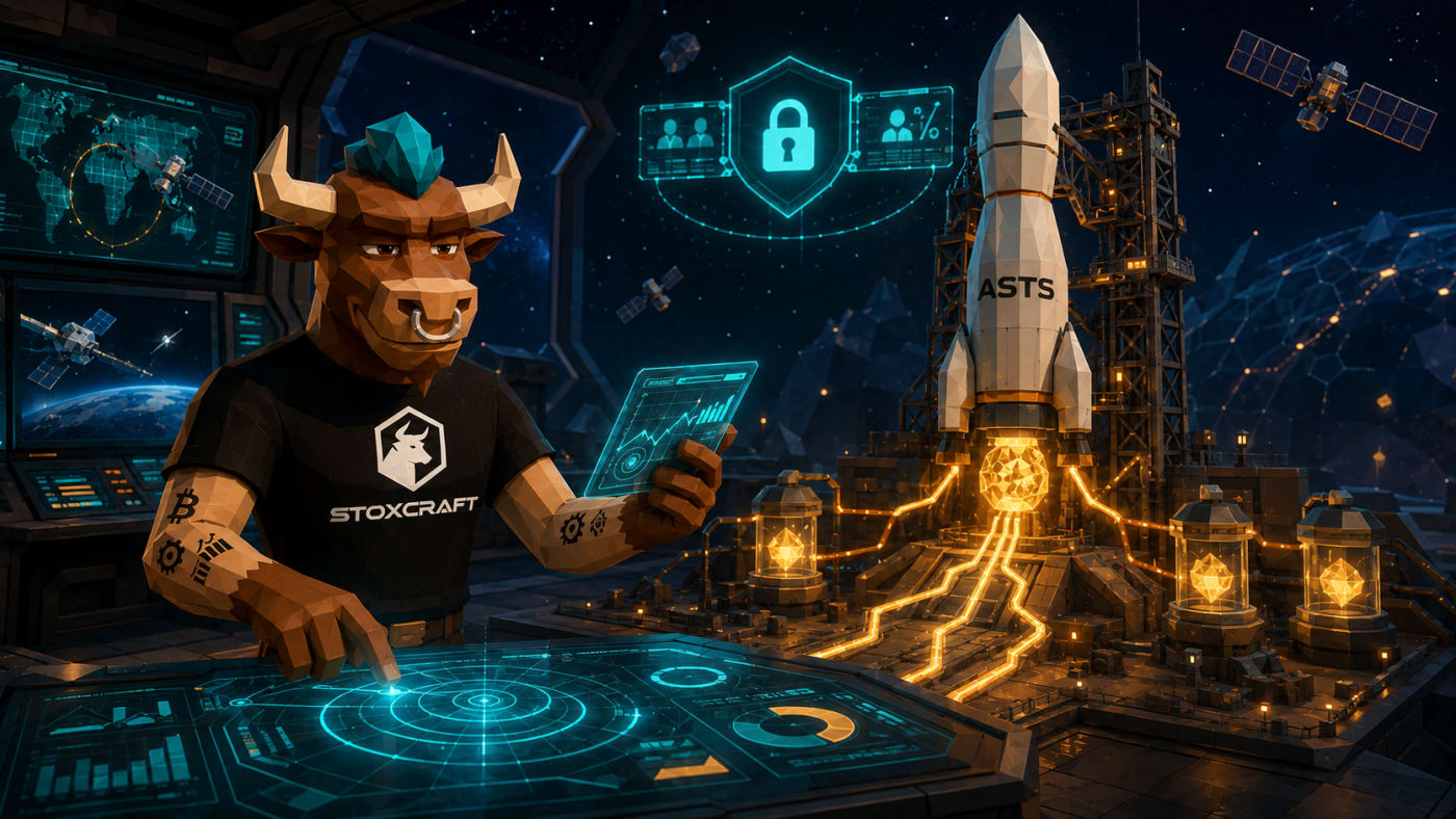 Toroshi controls an ASTS launch pad where convertible bond capital powers a satellite rocket while future share conversion stays locked.