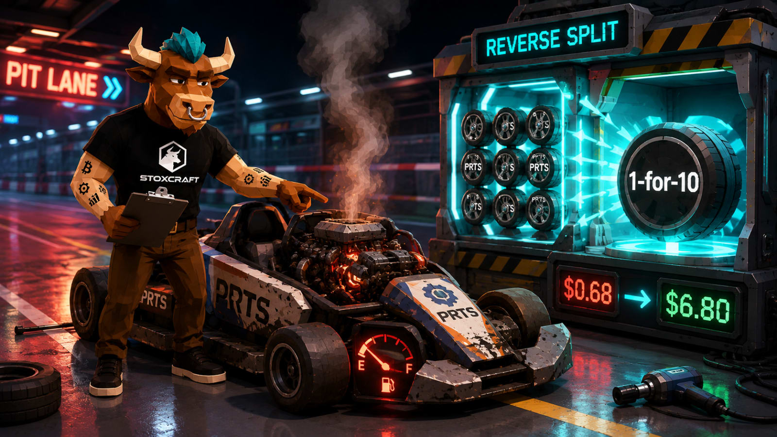 CarParts.com PRTS Reverse Split Pit Stop