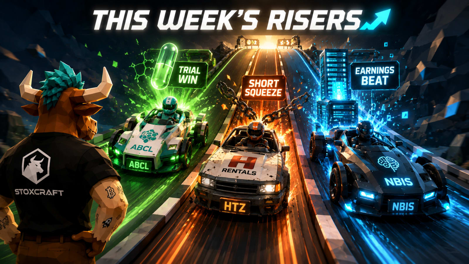 Stock Market Winners of the Week: ABCL, HTZ &amp;amp; NBIS