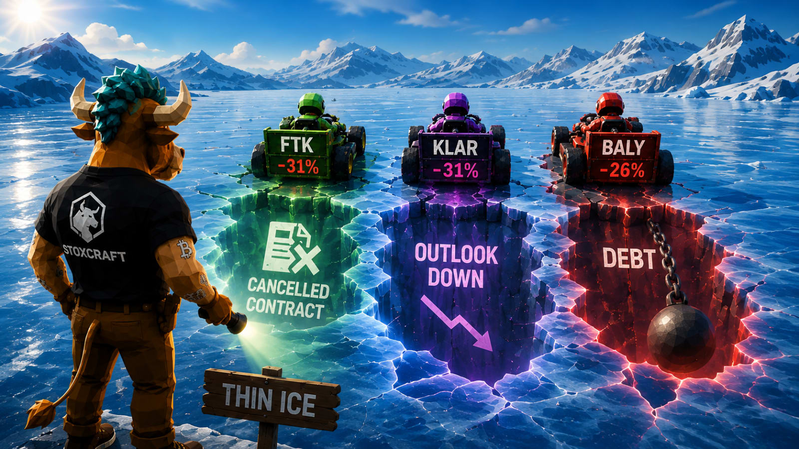 Stoxcraft Fallers of the Week: Flotek, Klarna and Bally’s stocks slide