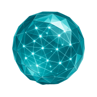 Low-poly 3D Qualcomm (QCOM) stock icon with a stylized microchip, symbolizing semiconductors and hardware.