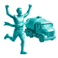 Low-poly 3D Marathon Petroleum (MPC) stock icon with a stylized refinery tower, symbolizing oil, gas, and energy.