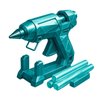 Low-poly 3D Illinois Tool Works (ITW) stock icon with a stylized wrench, symbolizing industrials and materials.