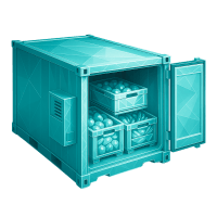 Low-poly 3D Trane Technologies (TT) stock icon with a stylized thermostat, symbolizing industrials and building products.