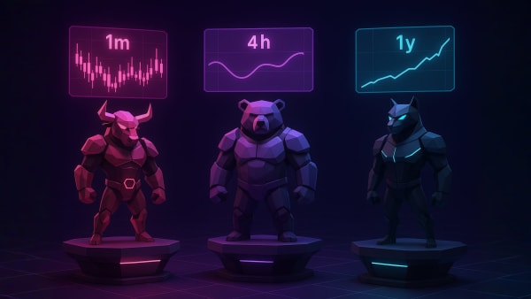 Low-poly bear earning a valuation badge, representing fundamental analysis mastery, company research, and investing confidence.