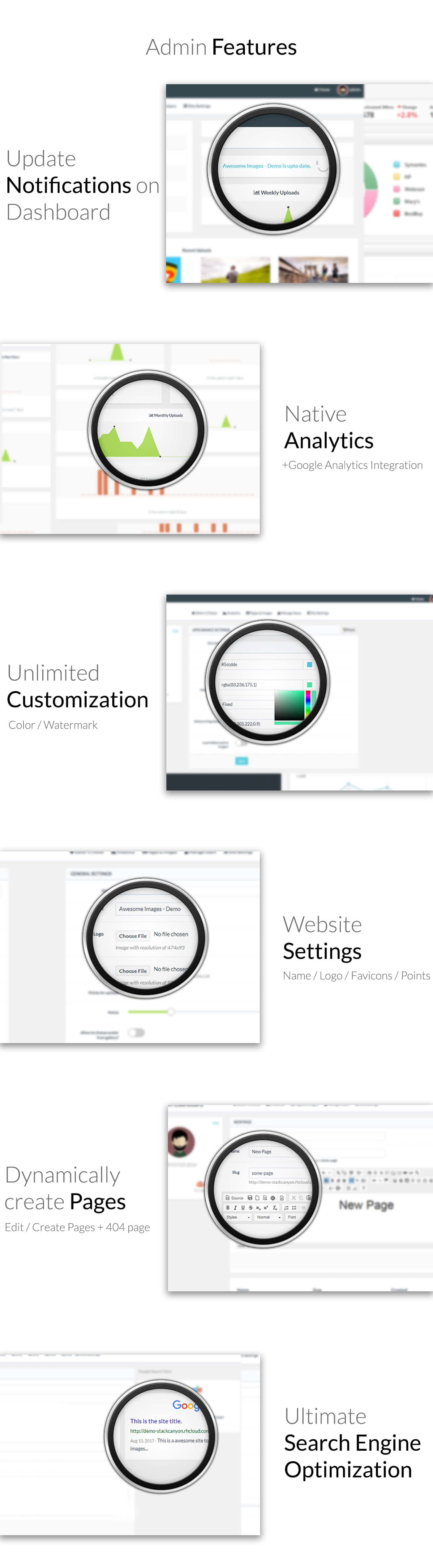 Awesome Images : Photo Sharing Platform - Supports GIFs and Social Login - 3