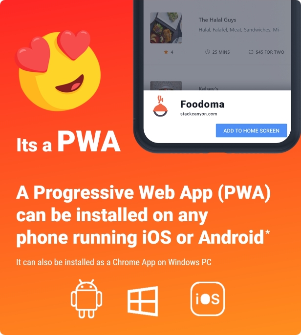 progressive web app