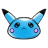 Blue pikachu