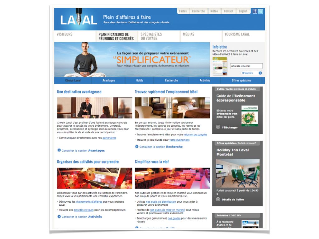 Le Simplificateur™ – Tourisme Laval