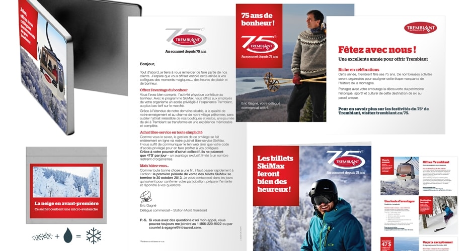 Tremblant Skimax campaign