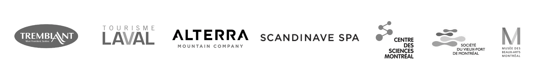 nos clients du secteur touristique Certains de nos clients du secteur touristique