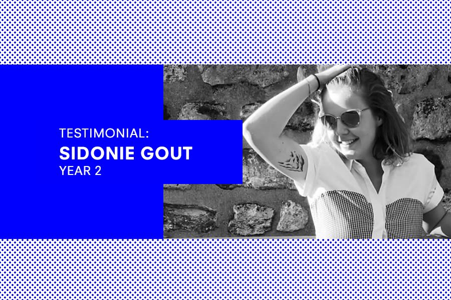 Testimonial: Sidonie Gout, Year 2, Strate, Paris