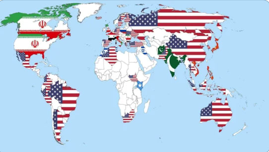  "Which country is the largest threat to world peace?" - in 2013