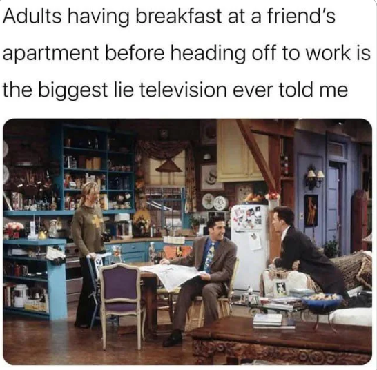 What other lies did 90s TV tell us