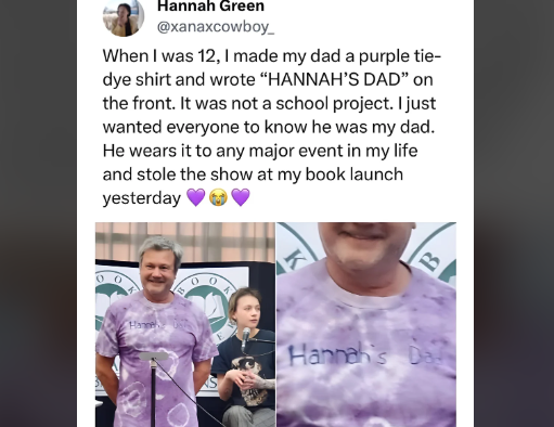 Proud dad moment